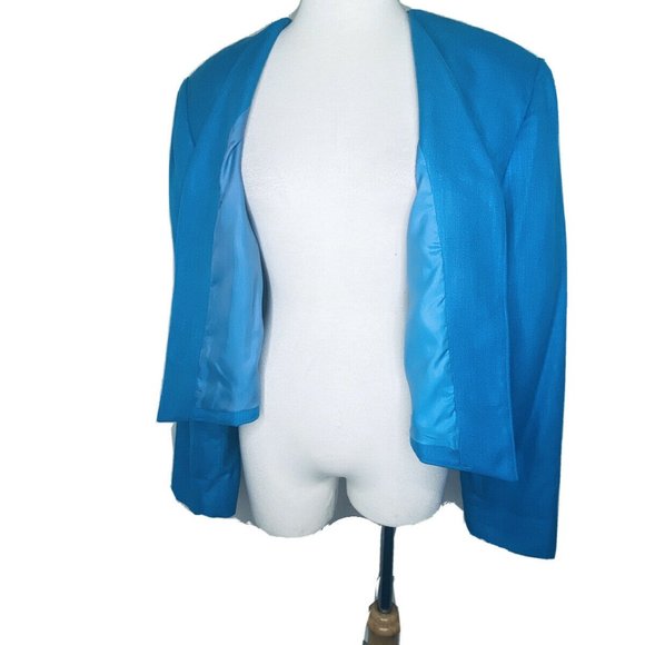 Doncaster Vintage Military Bolero Open Front Blazer Sz 18 New - Picture 10 of 11